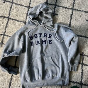 Notre Dame hooded sweatshirt by Jansport, size M, great condition